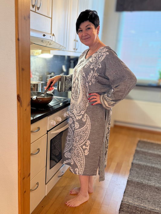 Hamam tunika Lumo musta