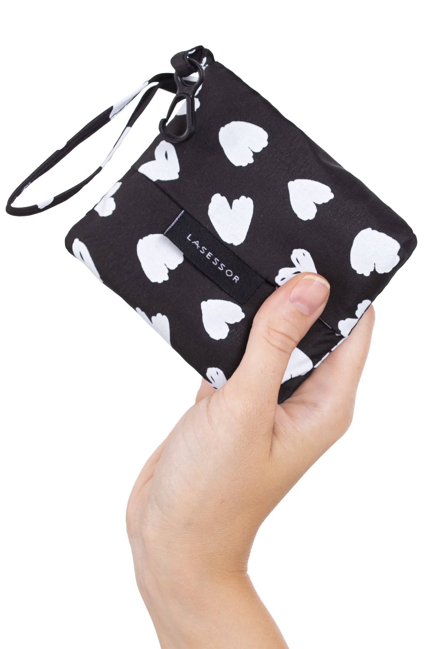 Kestokassi mustavalkoinen sydän, Lasessor