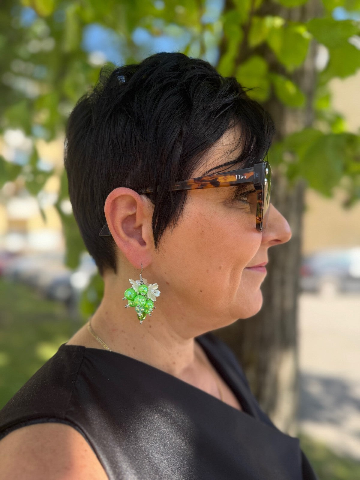 Korvakorut iso vihreä