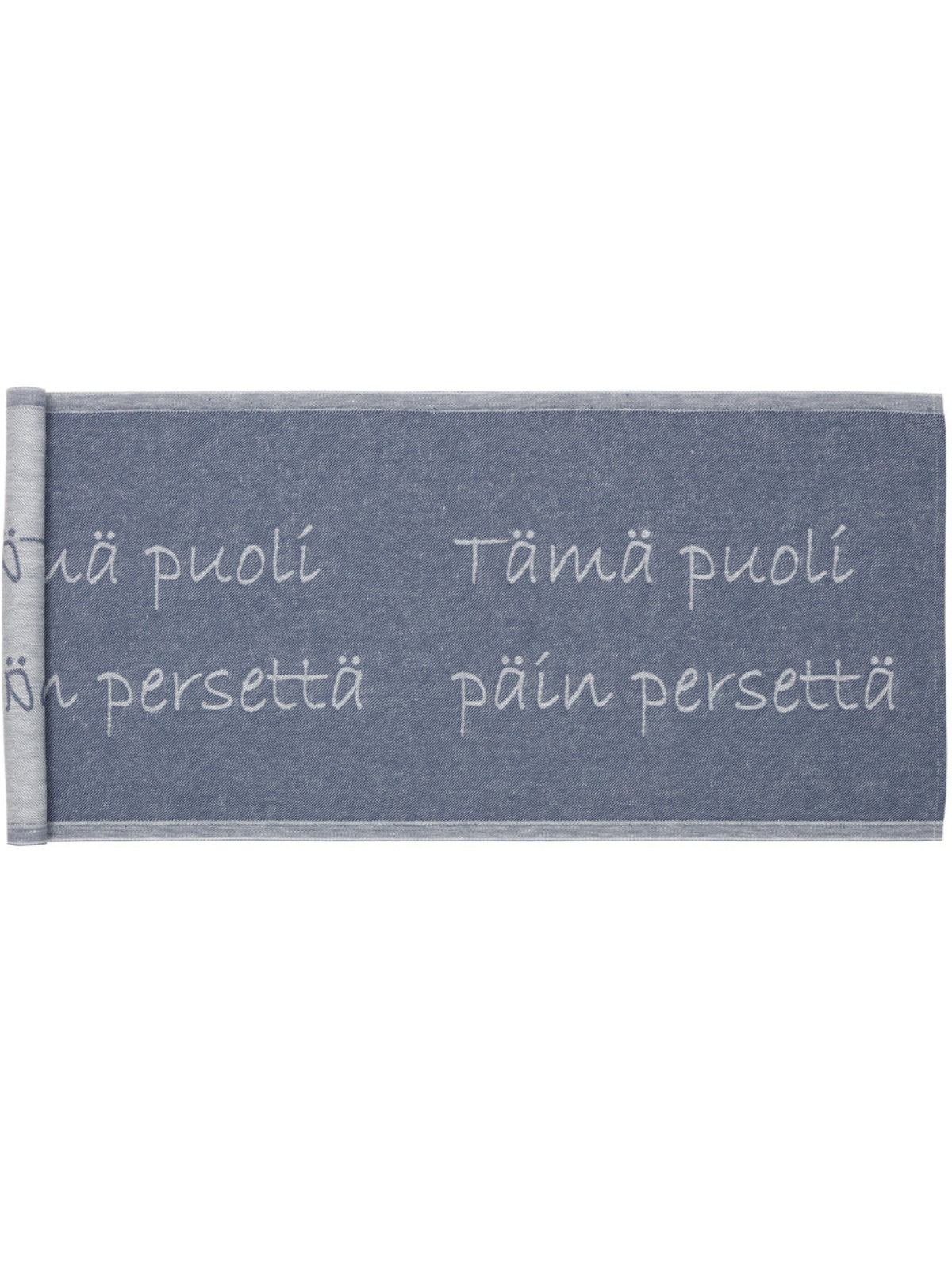 Laudeliina Tämä puoli päin persettä tummansininen, Jokipiin Pellava