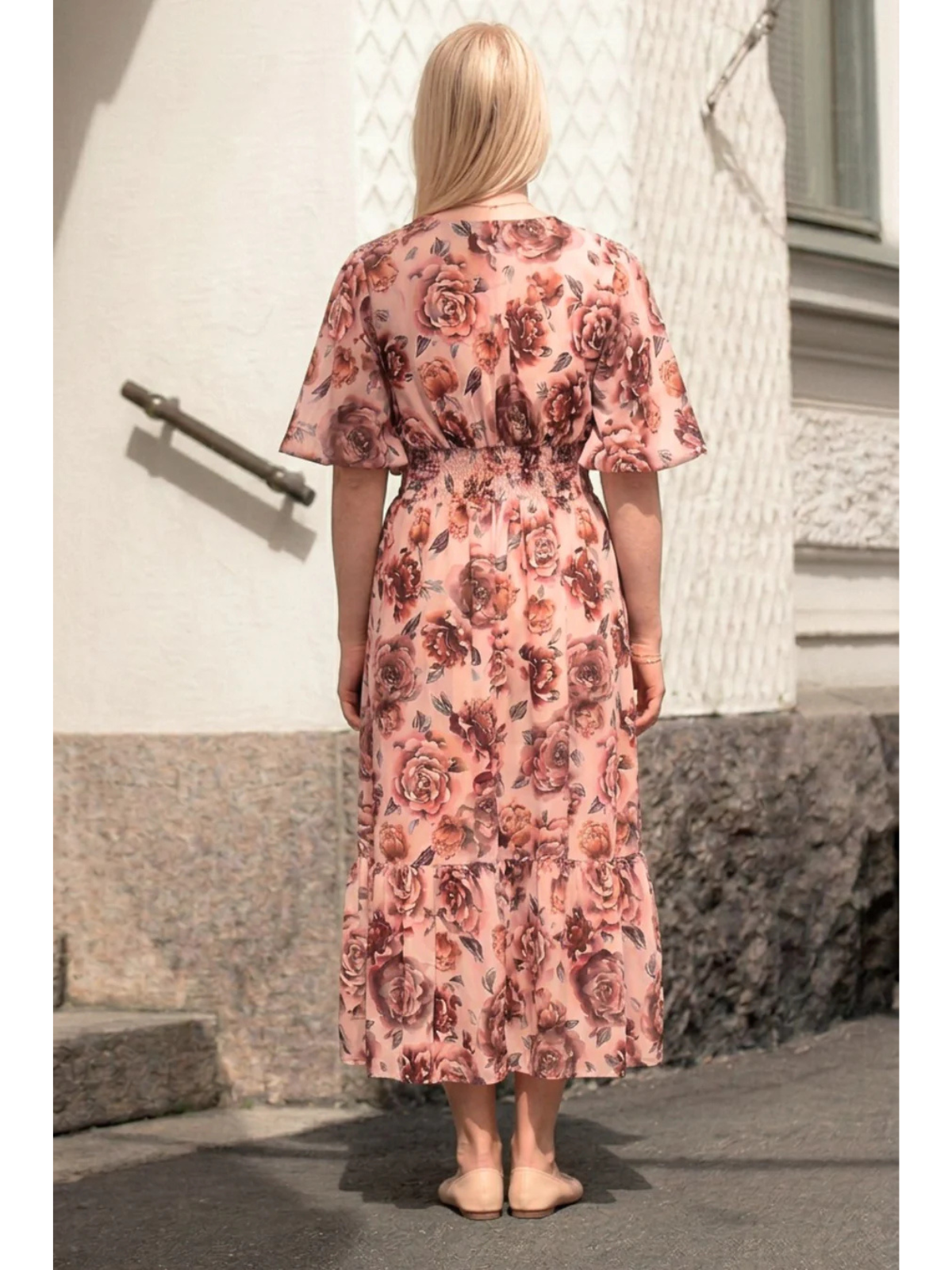 Mekko Hanae lyocell rosa, Lasessor