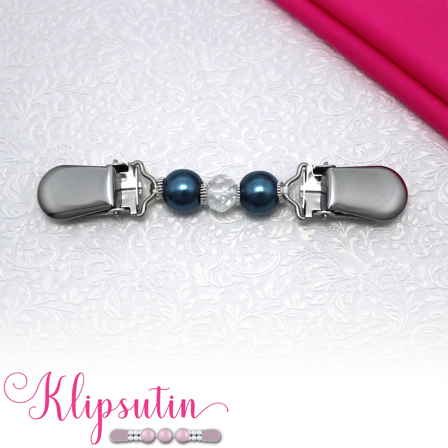 Klipsutin Tania sininen