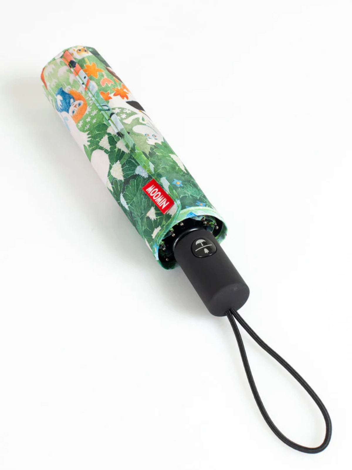 Sateenvarjo kokoontaitettava Muumi vaarallinen matka vihreä, Lasessor