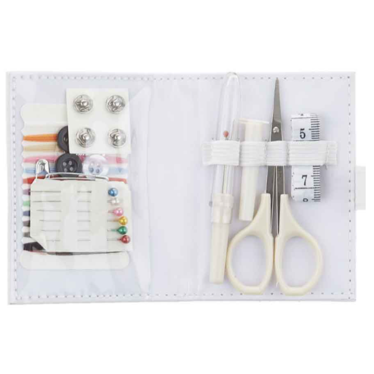 Ompelutarvike matkapakkaus, useita vaihtoehtoja