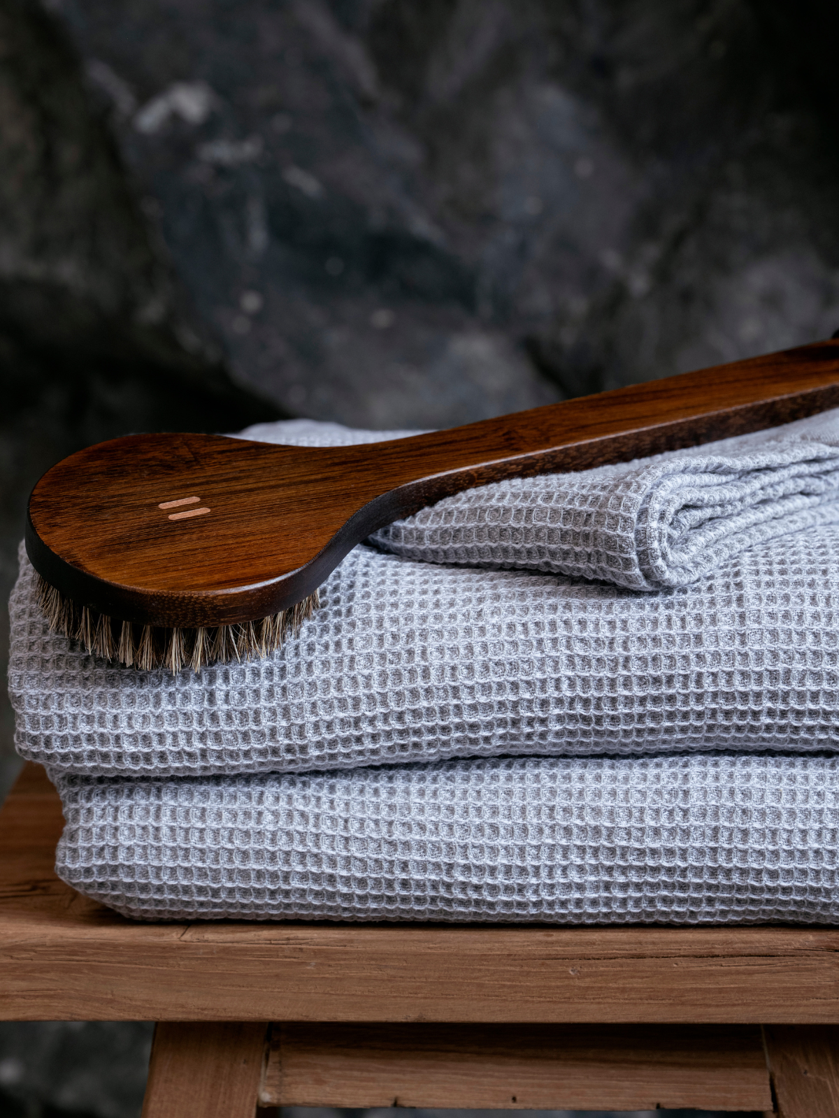 Pyyhe Kenno harmaa 90x180cm, Rento