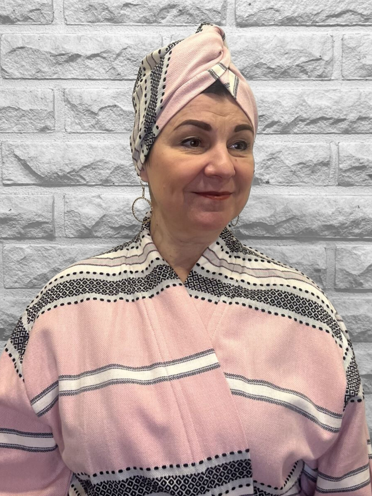 Hamam turbaani Together vaaleanpunainen