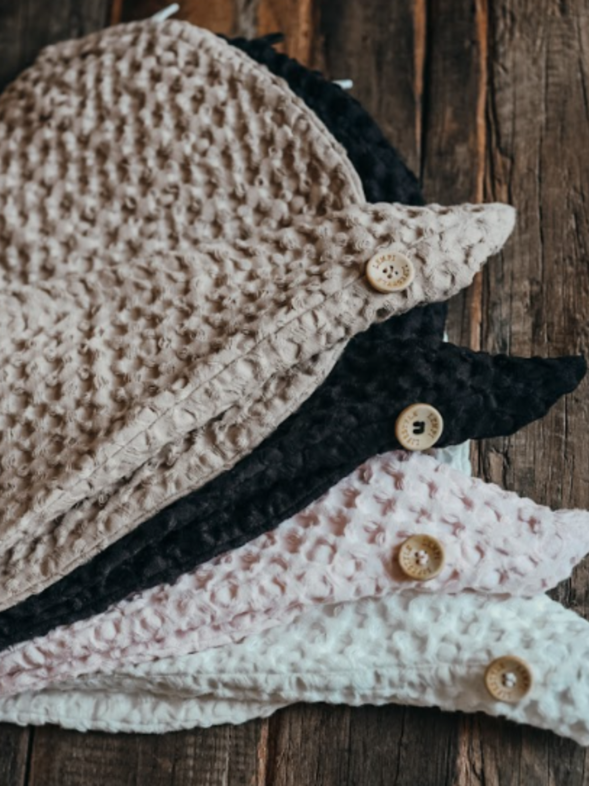 Hamam turbaani Vohveli luonnonvalkoinen