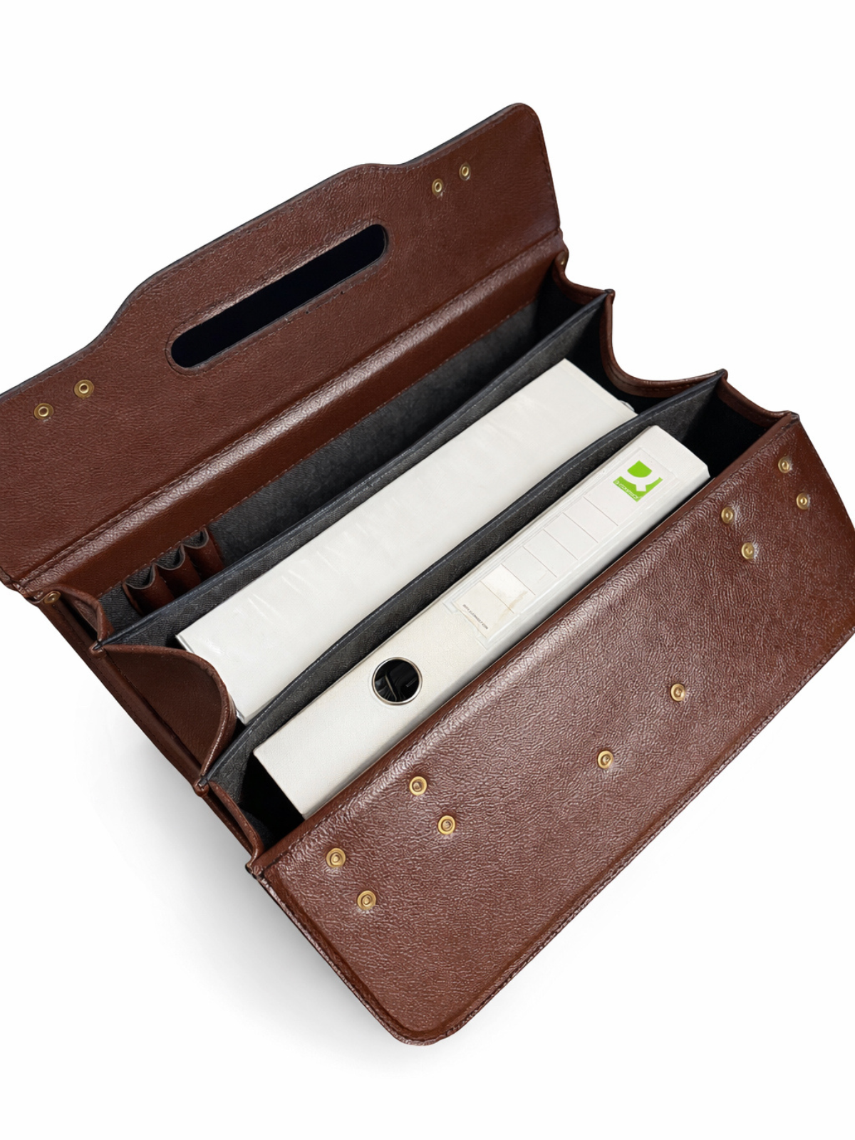 ALE -50% Nahkainen pilottisalkku ruskea