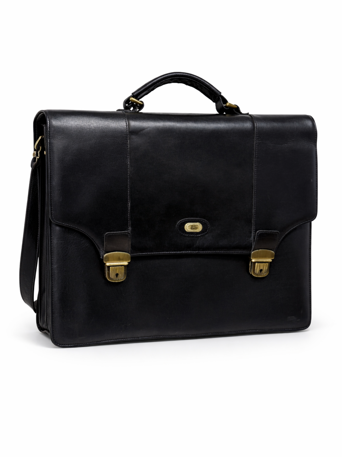 ALE -50% Nahkainen salkku musta 1