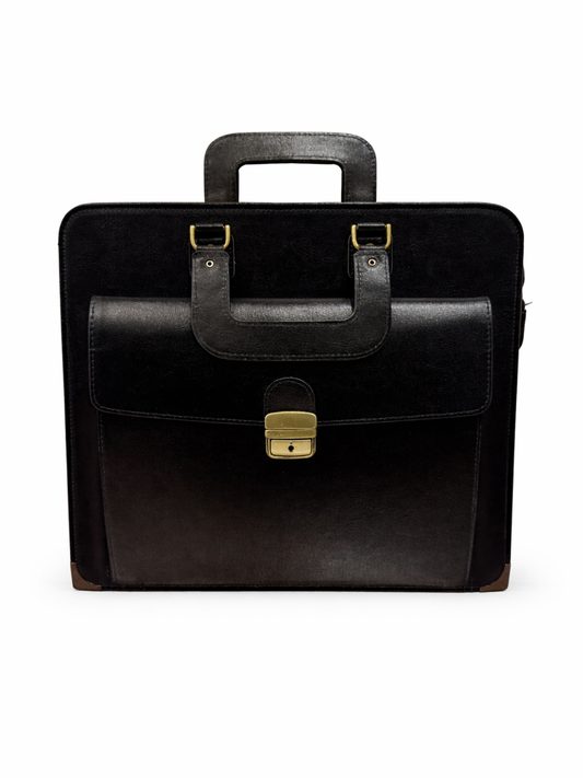 ALE -50% Nahkainen salkku musta 2