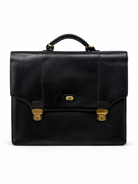 ALE -50% Nahkainen salkku musta 1