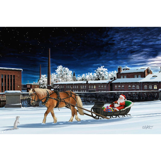 Joulukortti Tampere Satakunnansilta