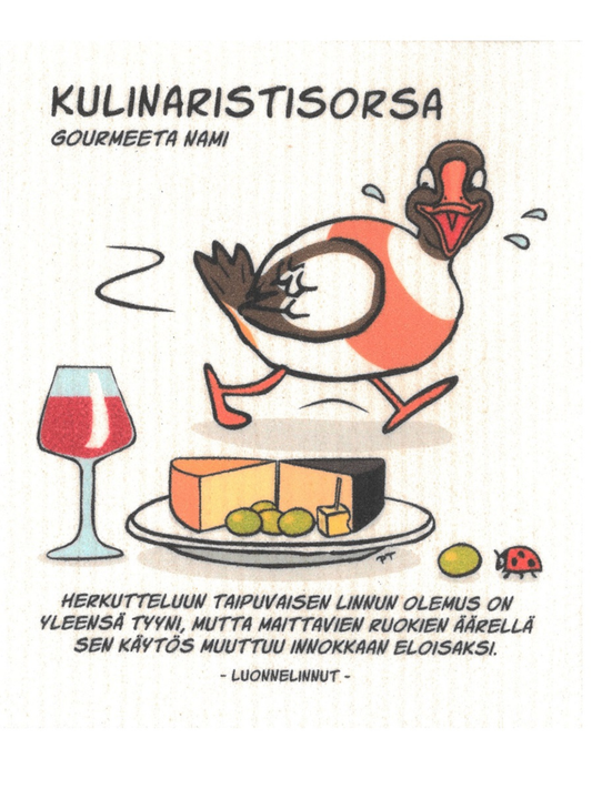 Tiskiliina Kulinaristisorsa, Luonnelinnut