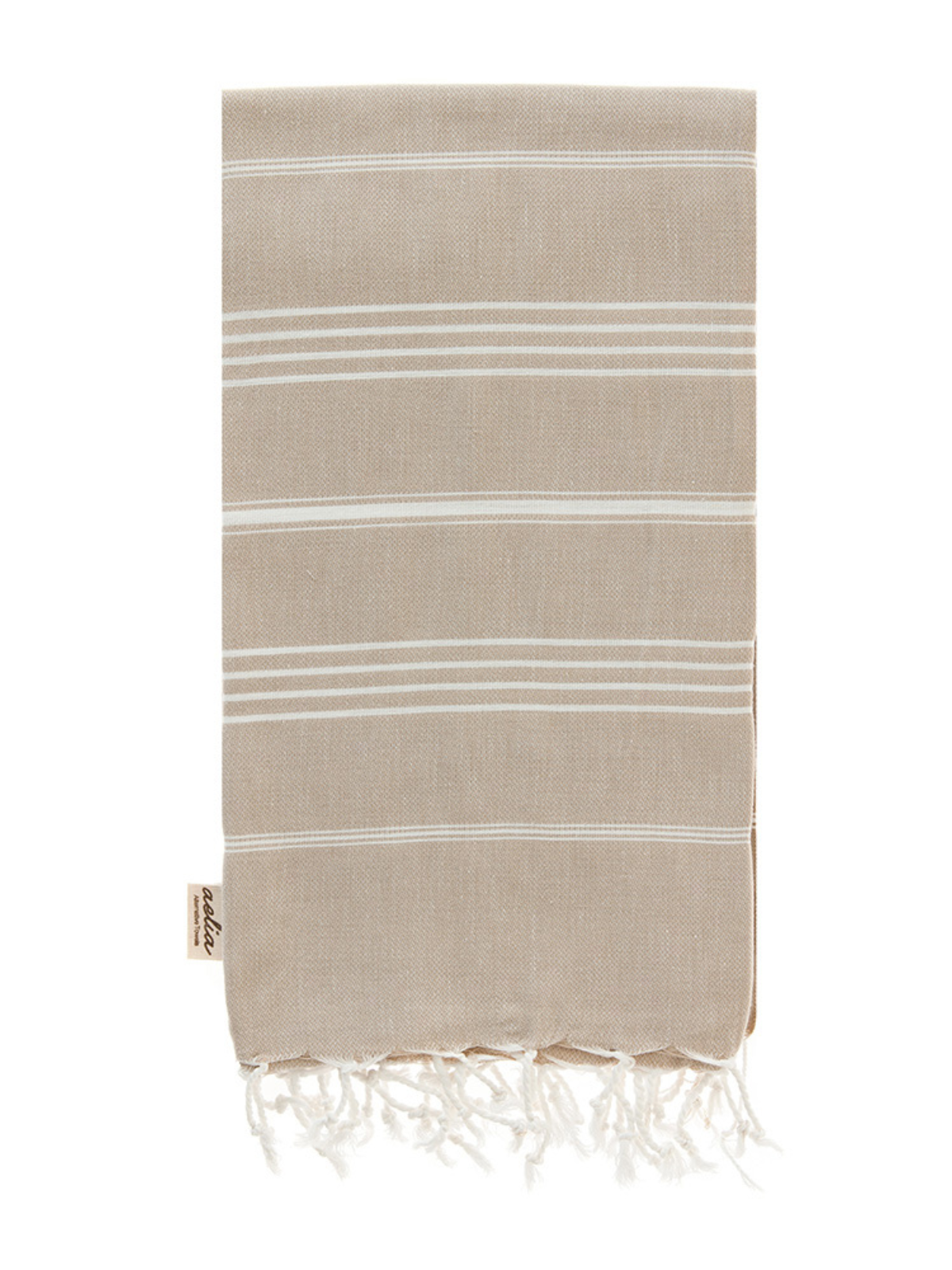 Kreikkalainen pyyhe Dyyni beige puuvilla 100x180cm