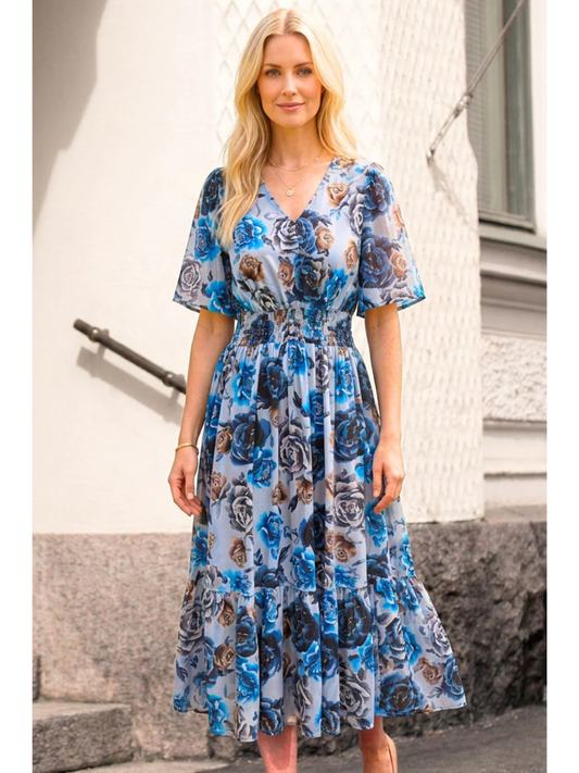 Mekko Hanae lyocell sininen, Lasessor