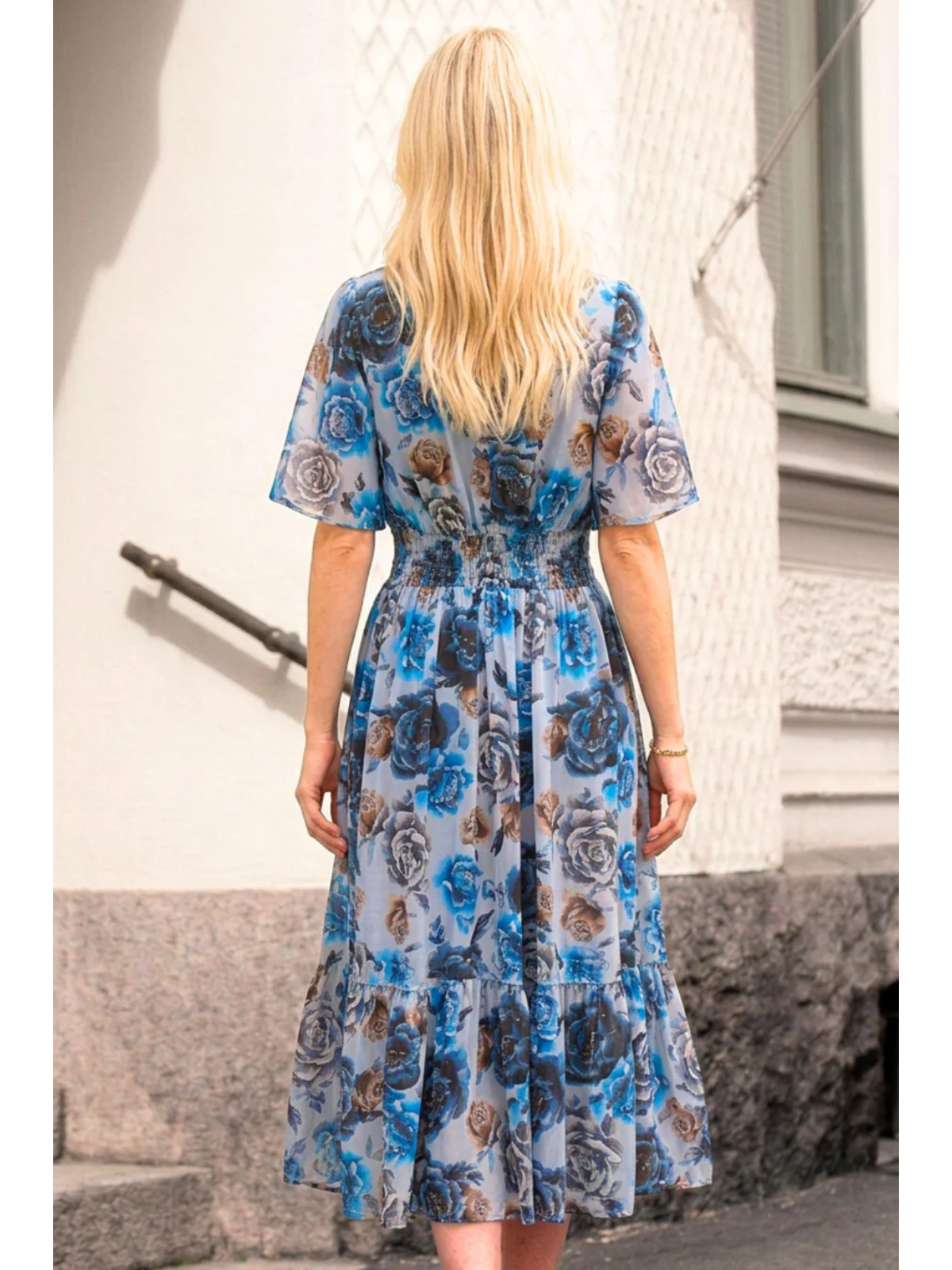 Mekko Hanae lyocell sininen, Lasessor