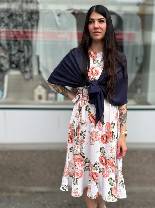 Hartiahuivi Sonya tummansininen, Lasessor