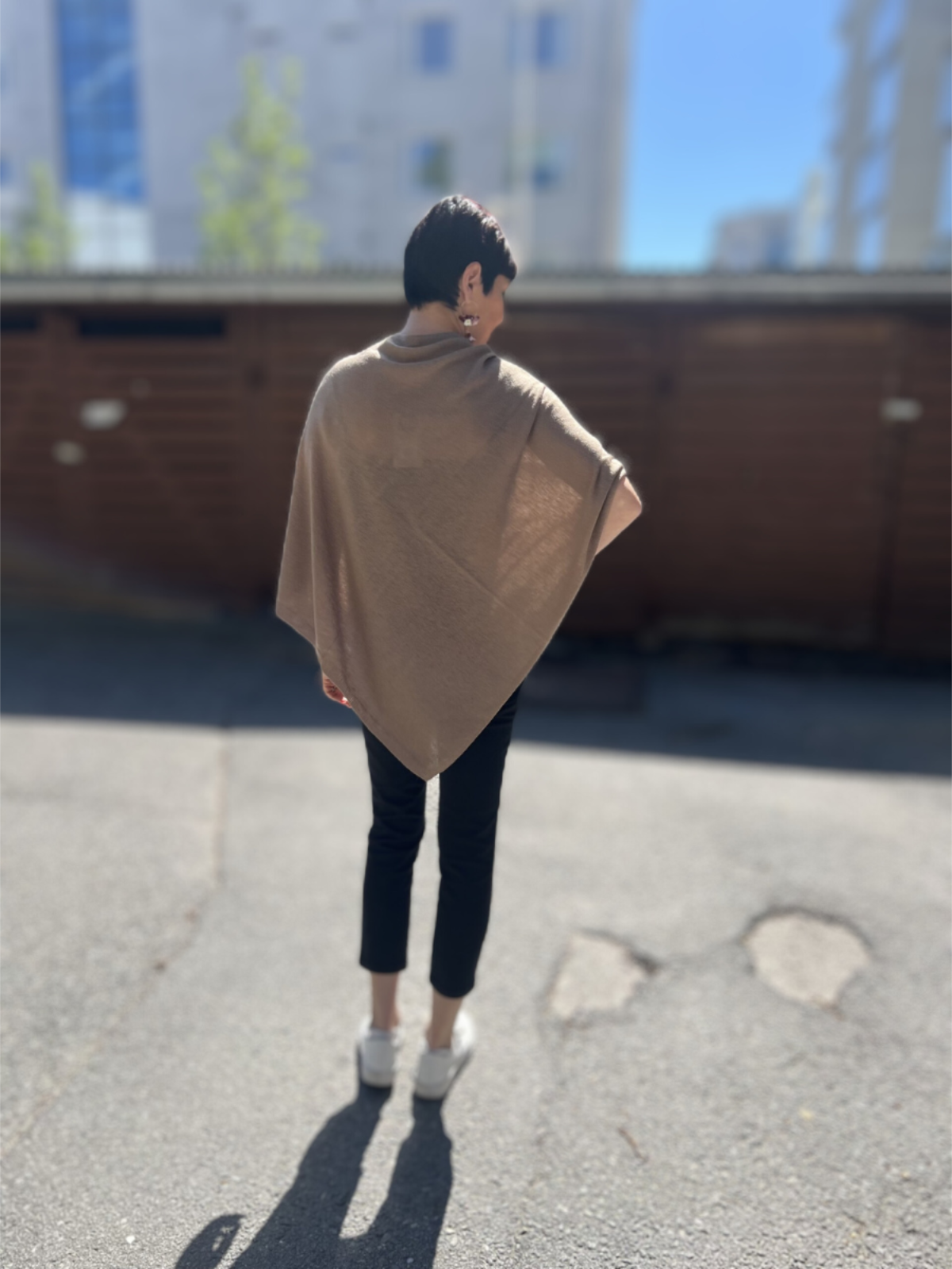 Poncho Juolas ruskea, Lasessor