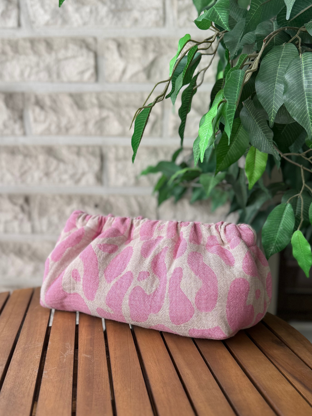 Käsilaukku, meikkipussi Keros pinkki