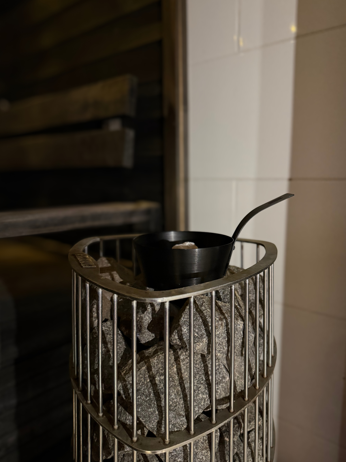 Saunasuola kiukaalle, suola ja kippo, Rento