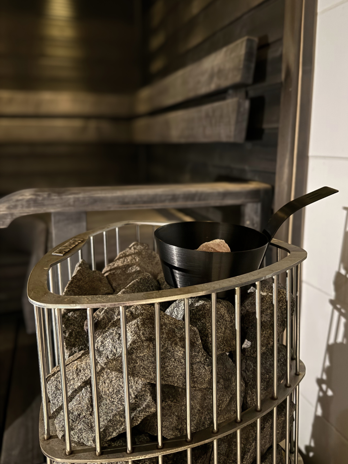 Saunasuola kiukaalle, suola ja kippo, Rento