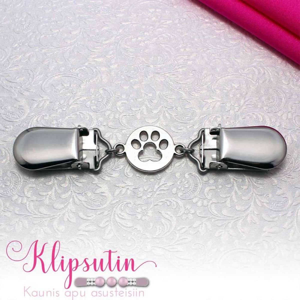 Klipsutin Tassu hopea