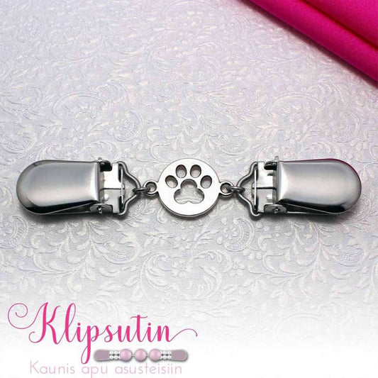 Klipsutin Tassu hopea