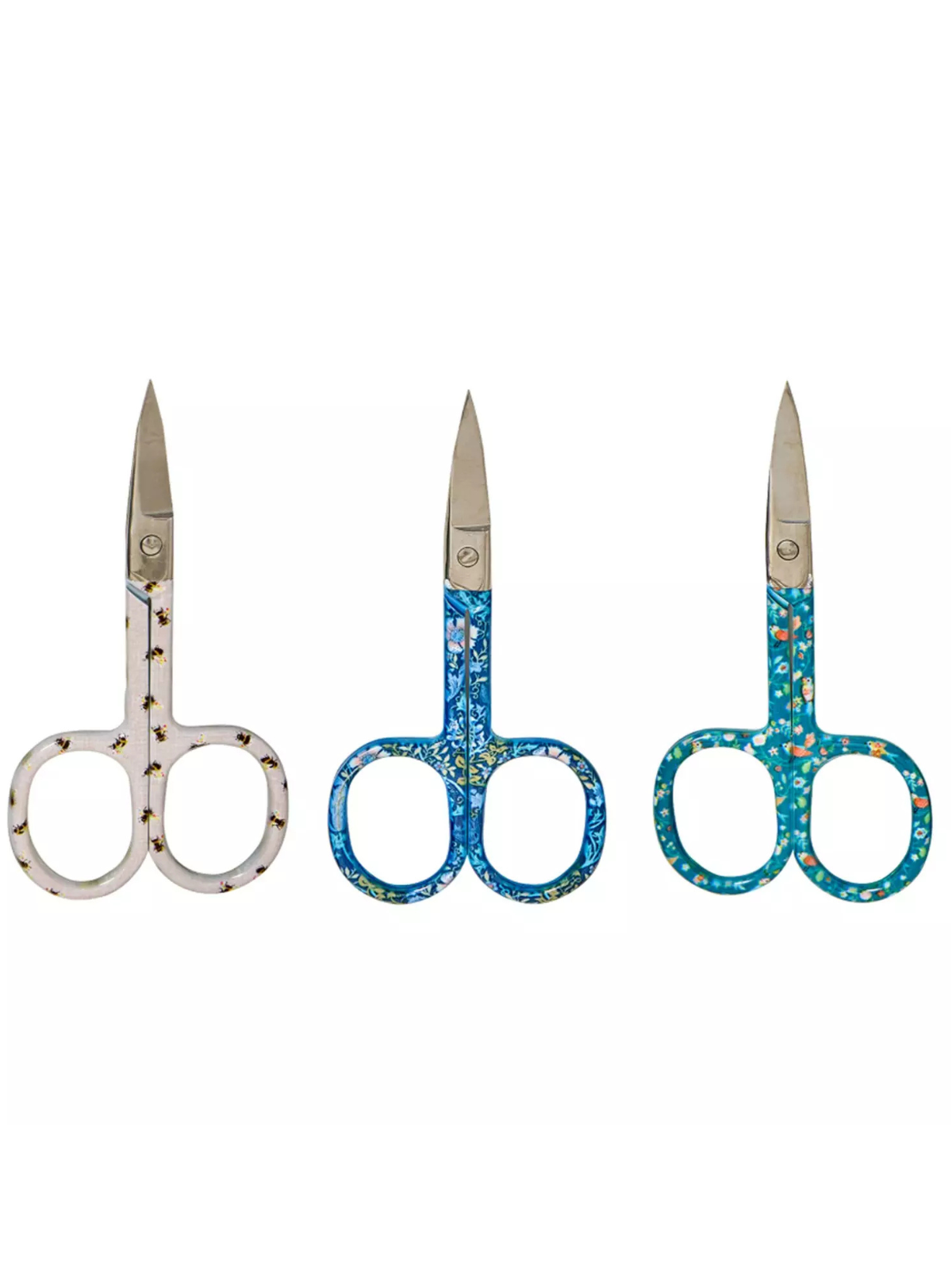 Koruompelusakset 9 cm, useita vaihtoehtoja