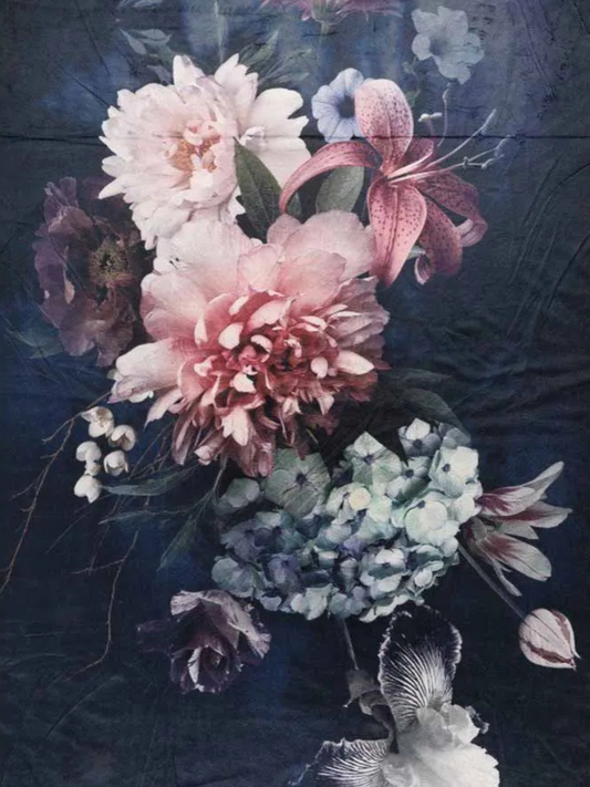 Torkkupeite Romanttinen puutarha 140x160cm