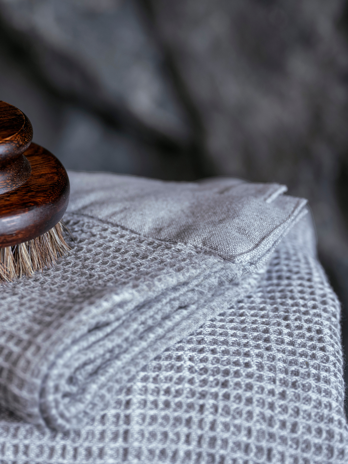 Pyyhe Kenno harmaa 90x180cm, Rento