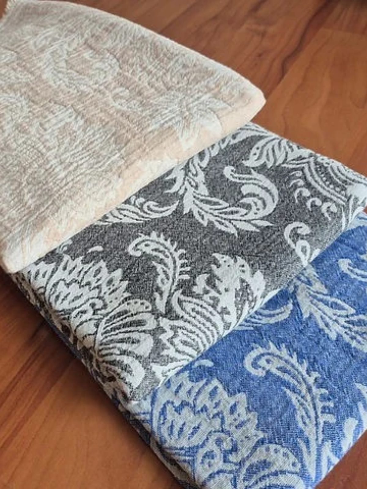 Hamam pyyhe Rokokoo beige puuvilla 95x185cm