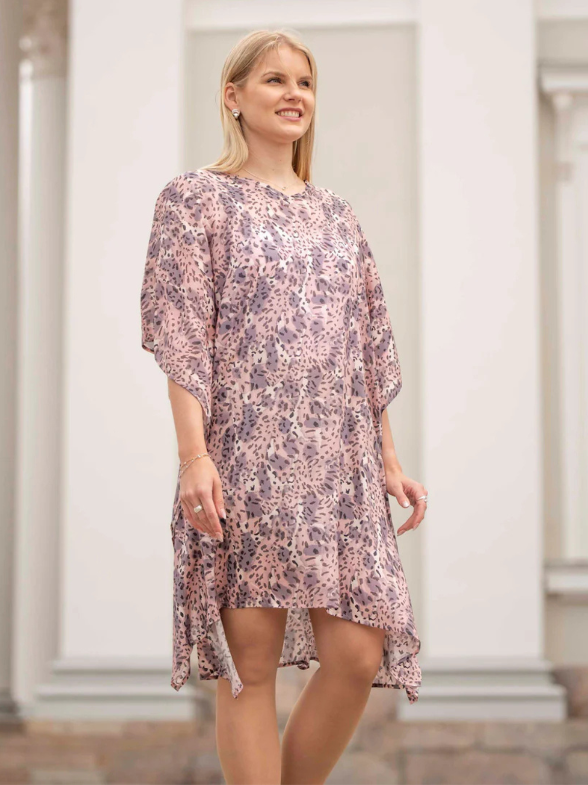 Tunika, poncho Shavana rosa, Lasessor