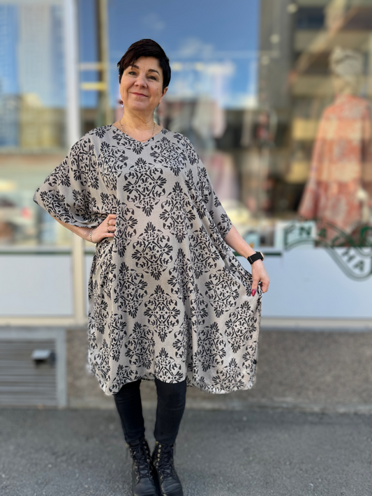 Tunika, poncho Tarina nutria, Lasessor