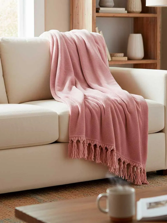 Torkkupeite Frida rosa 130x170cm