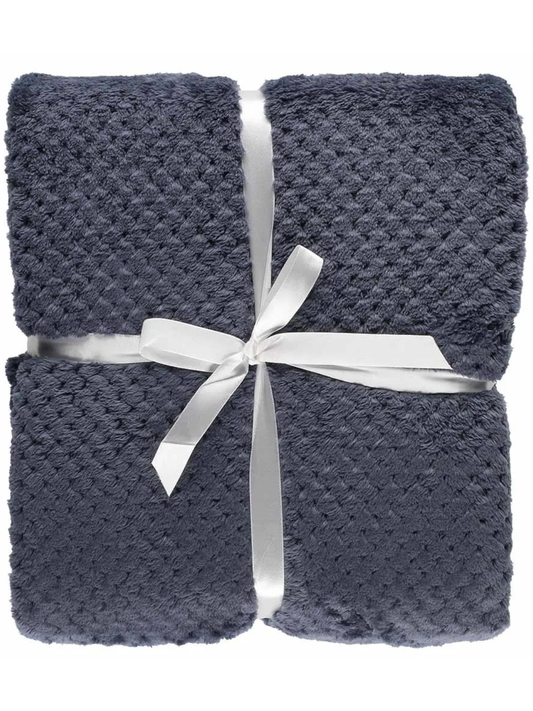 Torkkupeite Honey tummansininen 130x170cm